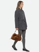 Torebka hobo damska zamszowa Gianni Chiarini BS-12260-CM-PL-099 Brązowa (800070361172) - obraz 2