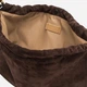 Torebka hobo damska zamszowa Gianni Chiarini BS-12260-CM-PL-974 Ciemnobrązowa (800070361173) - obraz 6