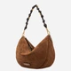 Torebka hobo damska zamszowa Gianni Chiarini BS-12691-CM-PL-099 Brązowa (800070361183) - obraz 5