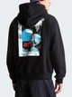 Bluza męska z kapturem z nadrukiem The North Face NF0A8H54JK31 S Czarna (800070362807) - obraz 2
