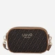 Torebka crossbody damska materiałowa Liu Jo AF6100T378A-00533 Brązowa (800070362922) - obraz 1
