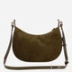 Torebka crossbody damska zamszowa Coccinelle E5U8L530101-W25 Brązowa (800070363462) - obraz 2