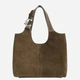 Torebka crossbody damska zamszowa Coccinelle E1THE580101-W25 Khaki (800070363485) - obraz 1