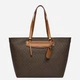 Torebka shopper damska duża Michael Kors 30S6GTVT4B-252 Brązowa (800070364525) - obraz 1