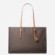 Torebka shopper damska materiałowa Michael Kors 30S6G6ZT7C-252 Brązowa (800070364526) - obraz 1