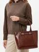 Torebka shopper damska skórzana The Bridge 44353501-14 Brązowa (800070364973) - obraz 2