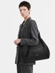 Комплект (сумка-шоппер + косметичка) женский из натуральной кожи Gianni Chiarini BS-9720-RNGDBL-T.U.-001 Черный (800070360590) - изображение 2