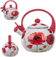 Czajnik emaliowany Kadax Cusset Maki 2.2 l (5906638301463) - obraz 8