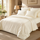 Комплект постельного белья Love You, Семейный 160×220х2, тенсель 300TC, айвори - изображение 3