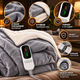 Электроодеяло MalTec CozyHeat 160 Вт 180×160 см 9 уровней температуры Одеяло с подогревом и таймером на 1–9 часов - изображение 2