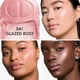 Хайлайтер-стік для обличчя Dior Backstage Glassy Glow Stick 041 Glazed Rosy 6g - зображення 3