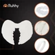 Крылья ангела Ruhhy 2 шт 45 x 35 см с нимбом White (5900779959385) - изображение 6