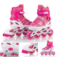 Детские раздвижные ролики розовые SP-Sport Skates 7811 размер 34-38 Pink-Light Pink - изображение 5
