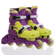 Детские раздвижные ролики с шлемом и защитой 3в1 SP-Sport 2920-1 размер 35-38 Purple-Yellow - изображение 3