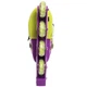 Детские раздвижные ролики с шлемом и защитой 3в1 SP-Sport 2920-1 размер 35-38 Purple-Yellow - изображение 8