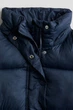 Куртка пуховик з капюшоном темно-синя H&M 170см (14-15років) (1237156005) - изображение 3