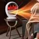 Электрический обогреватель с эффектом камина Digital 900 Вт керамический белый - изображение 5
