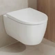 Подвесной унитаз Geberit iCon 530x355 овальный, без сиденья, белый - изображение 1