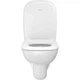Подвесной унитаз DURAVIT D-CODE 570x400 округлый, с сидением, белый (45350900A1) - изображение 4