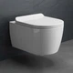 Подвесной унитаз Excellent Doto Pure Rim 550x365 овальный, с сидением, белый (CEAX.1404.545.WH) - изображение 1