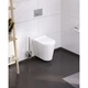 Подвесной унитаз KOLLER POOL Orion 515x355 прямоугольный, с сидением, белый (OR-0515-RW) - изображение 4