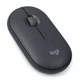 Бездротова Bluetooth миша Logitech Pebble Mouse 2 M350s 4000 DPI Multi-Device, графітова - изображение 1