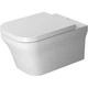 Подвесной унитаз Duravit P3 570x380 прямоугольный, с сидением, белый (2561090000/0020390000) - изображение 1
