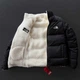 Двусторонняя зимняя куртка The North Face TNF Black/White, size S - изображение 1