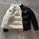 Двусторонняя зимняя куртка The North Face TNF Black/White, size S - изображение 4