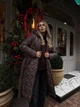 Пальто 1052г1425 шоколад 42 - изображение 8
