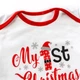 Святкове утеплене боді для малюка з різдвяним принтом My First Christmas Dexter`s 68 Молочний dex771 (d352-3-ngtg-68-sm) - изображение 8