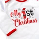 Святкове утеплене боді для малюка з різдвяним принтом My First Christmas Dexter`s 68 Молочний dex771 (d352-3-ngtg-68-sm) - изображение 9