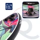 Надувная SUP-доска Aquaget с веслом Black/Violet 320 см (5908455312981) - изображение 7