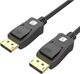 Kabel TECHly DisplayPort 2.1 Black (ICOC-DSP-A21-020) - obraz 1