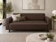 Диван офисный Tobi Sho Арне с подлокотниками 1880х700х740 мм, кожзам Bright Brown/2231 - изображение 6
