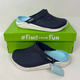 Крокси LiteRide Clog Navy/Almost White, розмір 44 - зображення 7