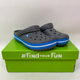 Крокси Crocband Charcoal/Ocean, розмір 42 - изображение 8
