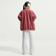 Брюки женские Nike Studio Fleece Medium Weight Mid-Rise Open-Hem Pants M Серый IU3726-051 - изображение 2
