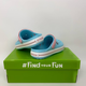 Крокси Crocband Ice Blue/White, розмір 39 - зображення 5