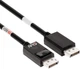 Kabel Club 3D DisplayPort 2.1 1.2 m Black (CAC-1091) - obraz 1