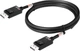 Kabel Club 3D DisplayPort 2.1 1.2 m Black (CAC-1091) - obraz 2