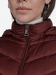 Теплий жилет короткий жіночий Calvin Klein 588122625 XL Бордовий (1163218112) - зображення 5