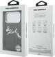 Etui na smartfon Apple iPhone 18 Pro Max/17 Pro Max Karl Lagerfeld Script Logo MagSafe Black (KLHMP18X5HKSCAK) - obraz 8