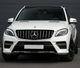 Тюнинг решетка радиатора GT Panamericana для Mercedes ML сlass W166 2011-2018 гг - изображение 4