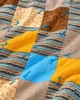 Покривало печворк ручної роботи 150×200 см 11499 - изображение 3