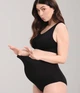 Бесшовный топ для беременных без косточек с мягкими чашками Anita 5100 L Черный - изображение 2
