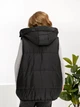 Теплый жилет длинный женский ELFBERG UG-1525 56-58 Черный (2000001016800) - изображение 2