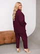 Костюм деловой женский ELFBERG MS-539 50-52 Бургунди (2000000998060) - изображение 2