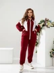 Спортивный костюм женский ELFBERG VM-440 56-58 Бордовый (2000001035887) - изображение 1