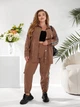 Костюм вельветовый женский ELFBERG VM-685 56-58 Мокко (2000001040881) - изображение 6